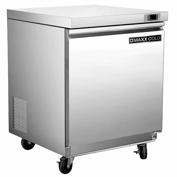 Maxx Cold Undercounter Refrigerator, Single Door 6.7 CUFT MXSR29U